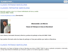 Tablet Screenshot of clasespatinajebarcelona.com